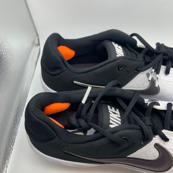 Nike Air Zoom Dragon Low Men\'s Metal Baseball Cleats White/Black Size 13 main image 11